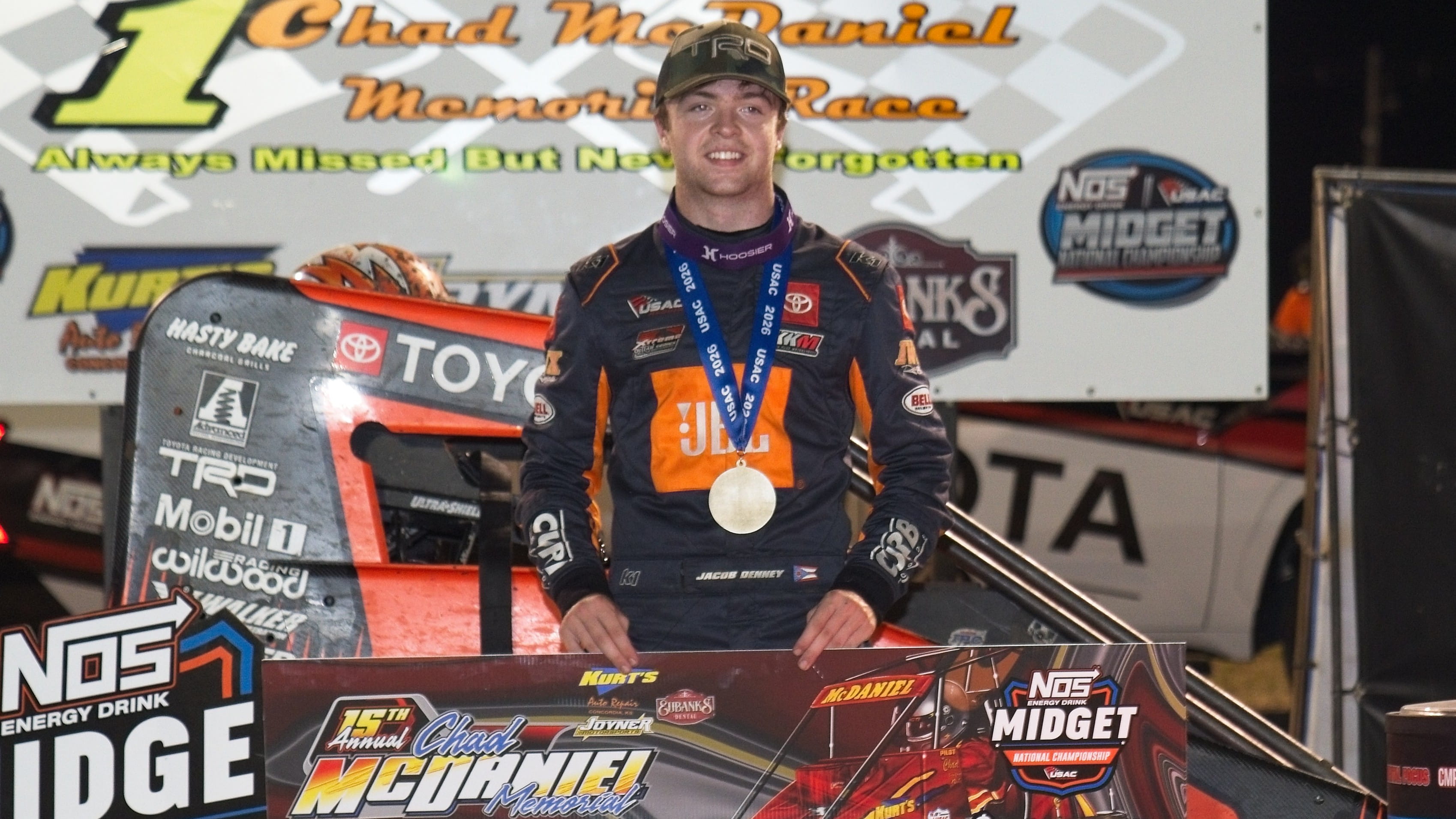 Denney Dominant, Wins 15th Chad McDaniel Memorial at Beloit